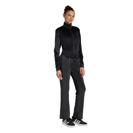 ADIDAS - Tuta Da Ginnastica In Velluto Glam - Donna - Black - image 6