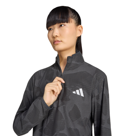 ADIDAS - Adi365 Running Half Zip - Donna - Black - image 5