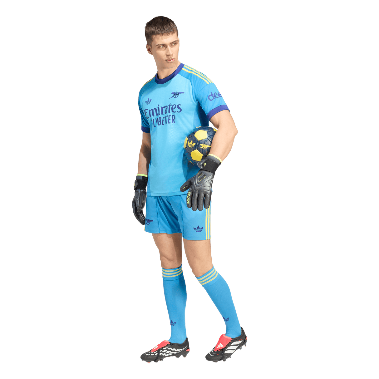 ADIDAS - Arsenal Fc 26/27 Away Goalkeeper Jersey - Uomo - Black - image 5