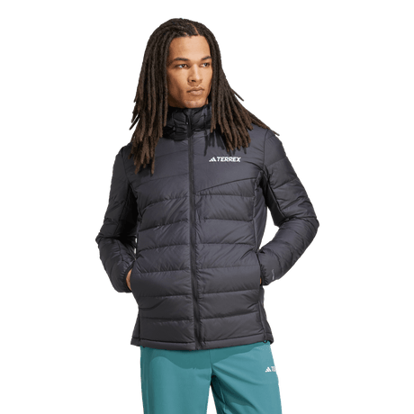 ADIDAS - Giacca TERREX Multi Light Down CLIMAWARM Hooded - Uomo - Black - image 2