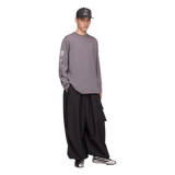ADIDAS - Y-3 Mercedes - Amg Petronas Formula 1 Team Chaos Logo Long Sleeve Tee - Grey - image 5