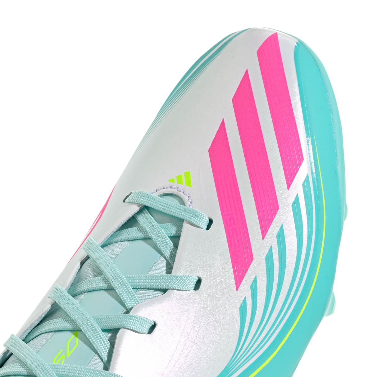 ADIDAS - F50 Messi League 2G/3G Artificial Ground Football Boots - White - image 7