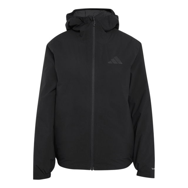 ADIDAS - TERREX Multi Essentials CLIMAPROOF Insulated Hooded Jacket - Donna - Black - image 1