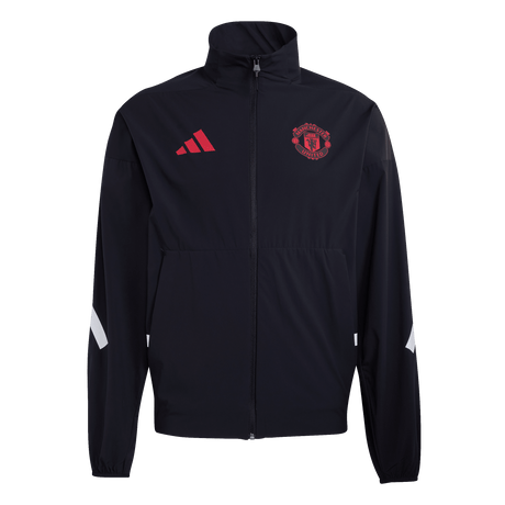 ADIDAS - Manchester United Z.N.E. Anthem Jacket - Uomo - Black - image 1