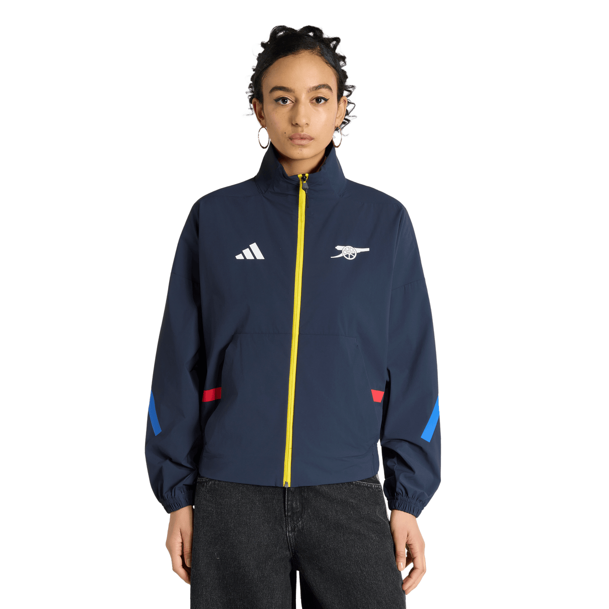 ADIDAS - Arsenal Fc Z.N.E. Anthem Jacket - Donna - Blue - image 2