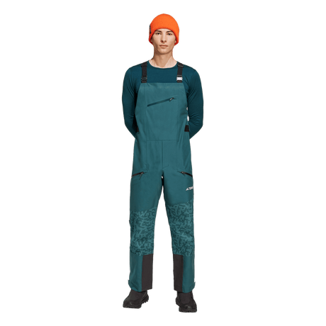 ADIDAS - TERREX Xperior Hybrid PRIMEKNIT CLIMAPROOF Bib Pants - Uomo - Blue - image 5