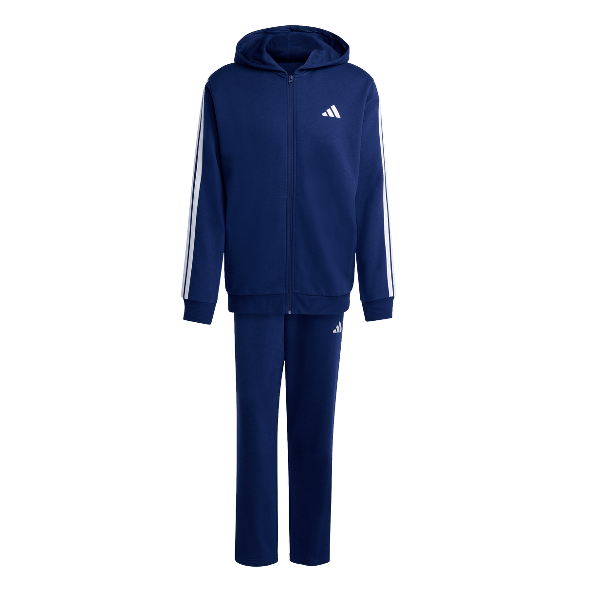 ADIDAS - 3-Stripes Fleece Hooded Tracksuit - Uomo - image 10