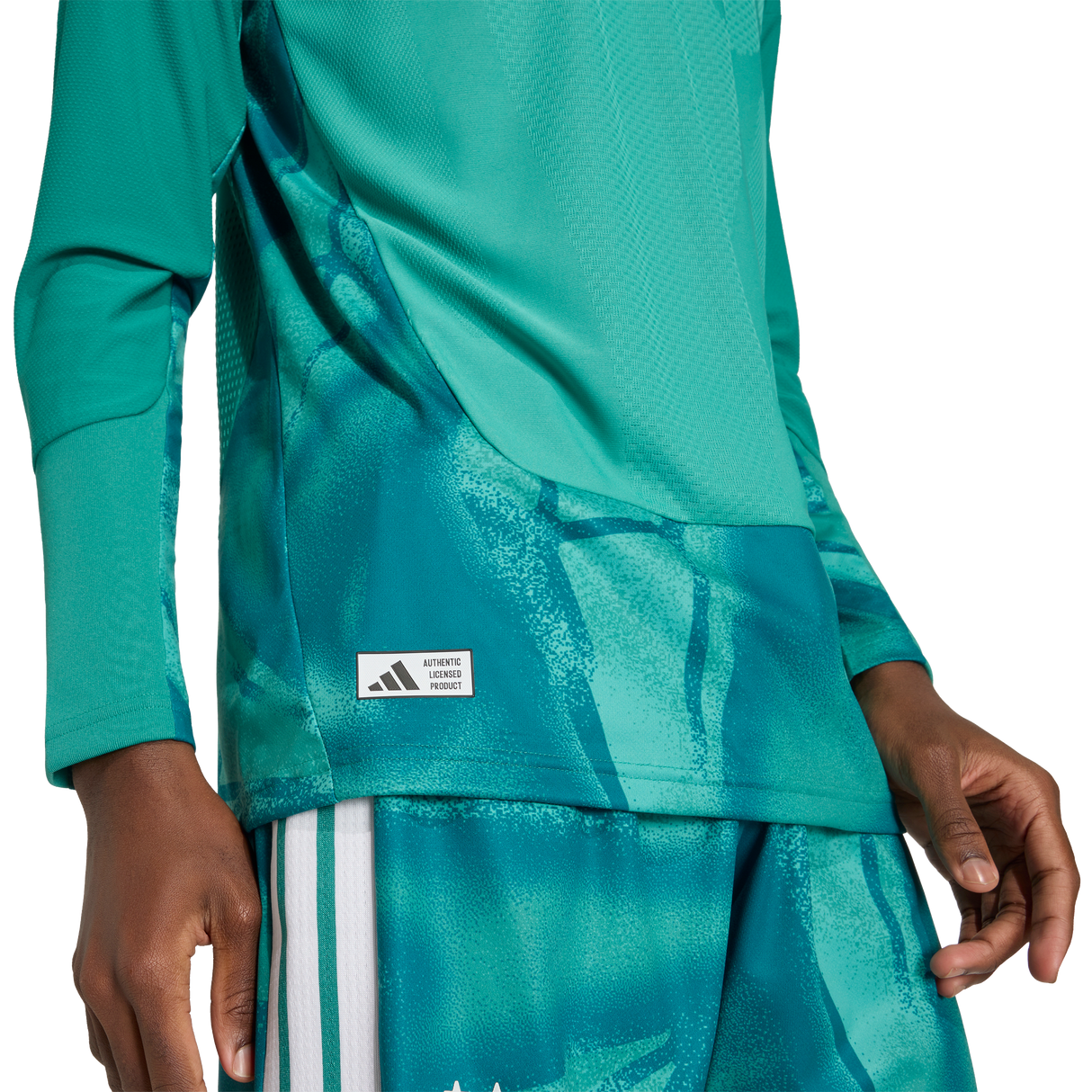 ADIDAS - Germany 26 Home Authentic Goalkeeper Long Sleeve Jersey - Uomo - Green - image 8