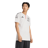ADIDAS - Audi Revolut Formula One Team 2026 Engineers & Marketing Polo Short Sleeve - Uomo - Grey - image 4
