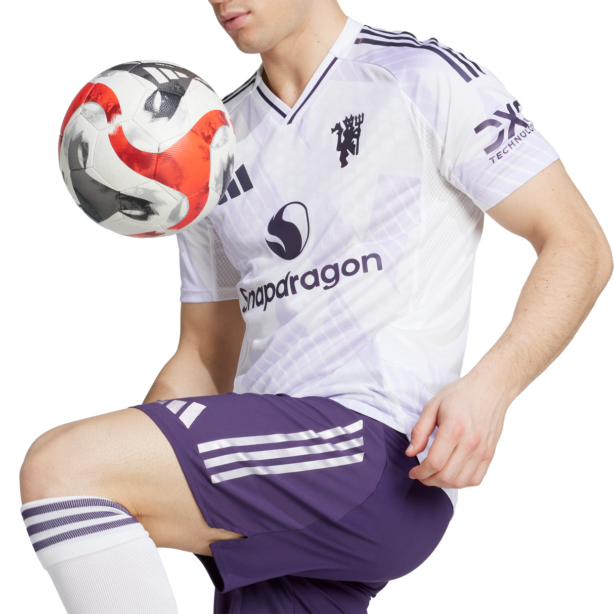ADIDAS - Manchester United 25/26 Maglia Away Authentic - Uomo - White - image 6