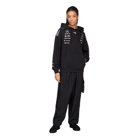 ADIDAS - Y-3 Mercedes - Amg Petronas Formula 1 Team Hoodie - Black - image 6