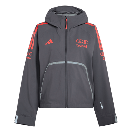 ADIDAS - Audi Revolut Formula One Team 2026 Mechanics Rain Jacket - Donna - Black - image 1