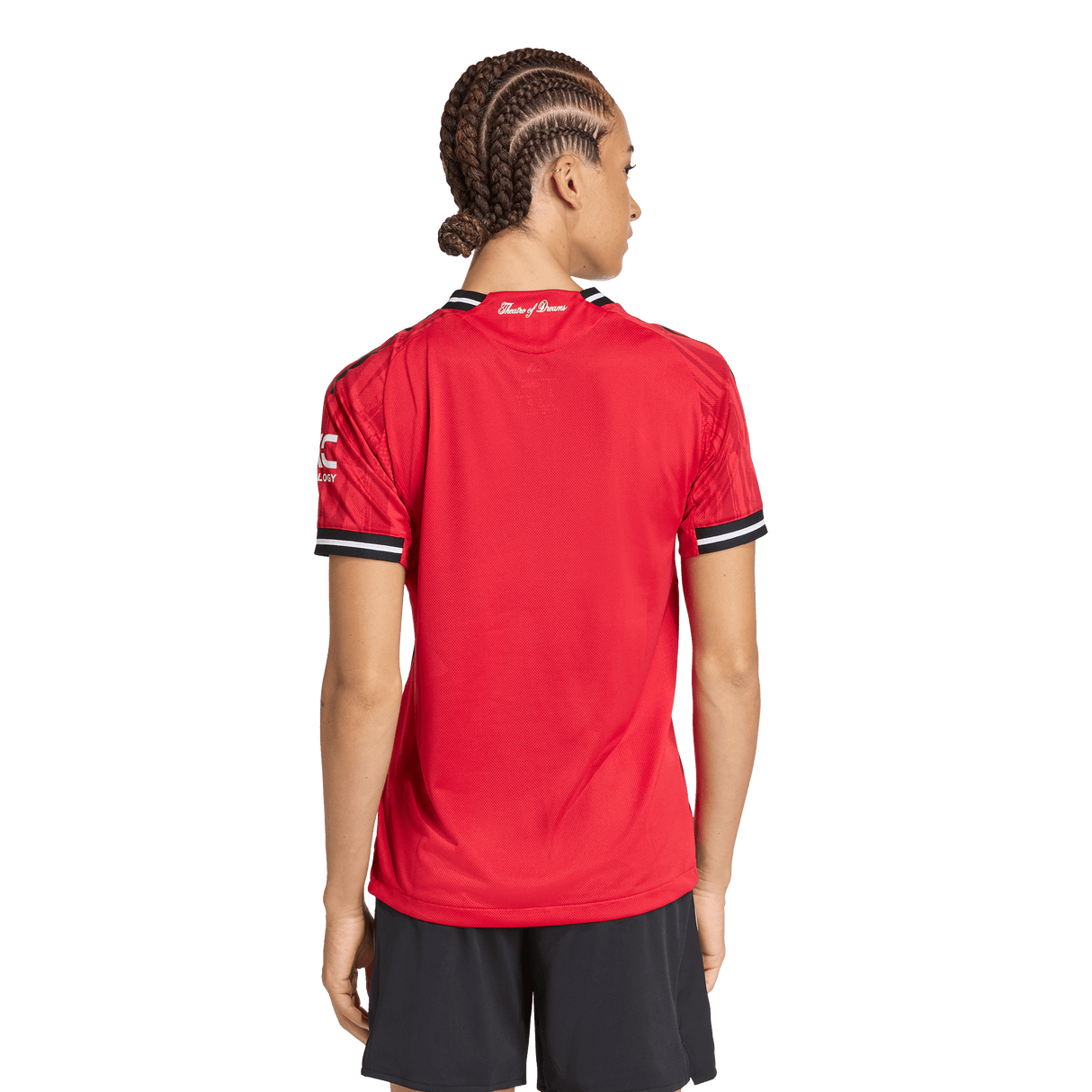 ADIDAS - Manchester United 25/26 Home Authentic Jersey - Donna - Red - image 4