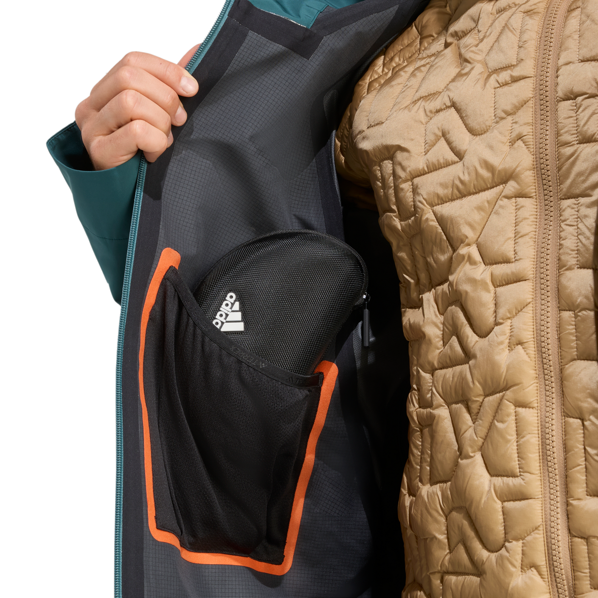 ADIDAS - Giacca TERREX Xperior Hybrid PRIMEKNIT CLIMAPROOF+ - Uomo - image 6