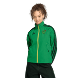 ADIDAS - Jamaica X Bob Marley Home Anthem Jacket - Donna - Green - image 2
