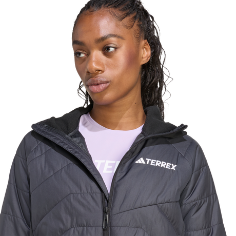 ADIDAS - Giacca Ibrida Multiuso TERREX CLIMAWARM Con Cappuccio E Isolamento - Donna - Black - image 5