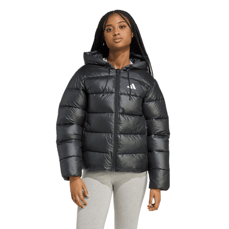 ADIDAS - Essentials CLIMAWARM Piumino Sintetico Giacca Con Cappuccio - Donna - Black - image 2