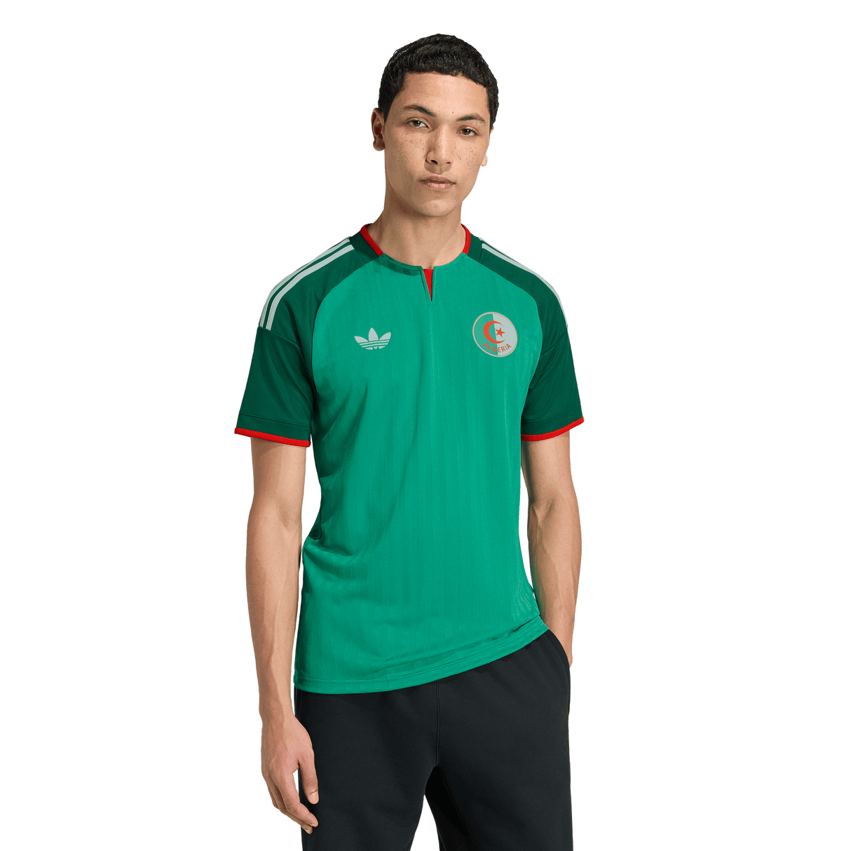 ADIDAS - Algeria 26 Away Jersey - Uomo - Black - image 3