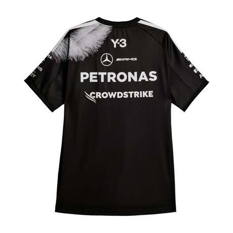 ADIDAS - Y-3 Mercedes - Amg Petronas Formula 1 Team Driver Short Sleeve Jersey - Black - image 9