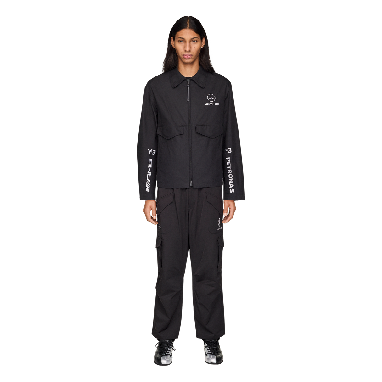 ADIDAS - Y-3 Mercedes - Amg Petronas Formula 1 Team Cargo Pants - Black - image 2