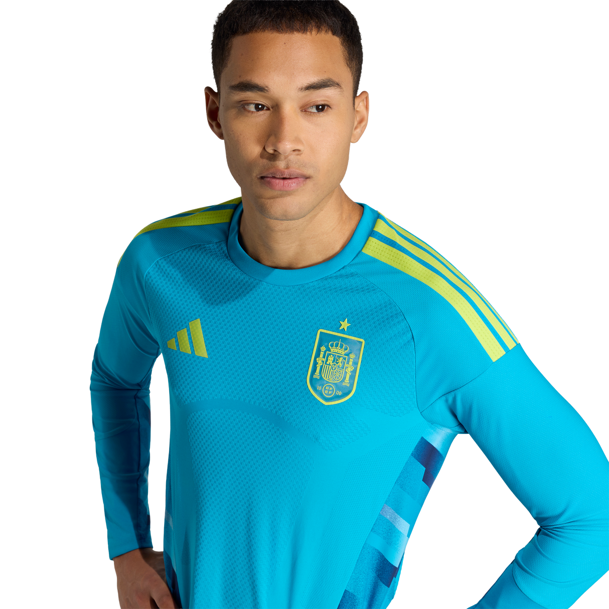 ADIDAS - Spain 26 Home Authentic Goalkeeper Jersey Ls - Uomo - Blue - image 7