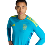 ADIDAS - Spain 26 Home Authentic Goalkeeper Jersey Ls - Uomo - Blue - image 7