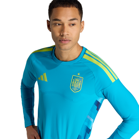 ADIDAS - Spain 26 Home Authentic Goalkeeper Jersey Ls - Uomo - Blue - image 7