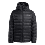 ADIDAS - TERREX Multi Essentials CLIMAWARM Light Down Hooded Jacket - Uomo - Black - image 1