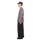 ADIDAS - Y-3 Mercedes - Amg Petronas Formula 1 Team Chaos Logo Long Sleeve Tee - Grey - image 4
