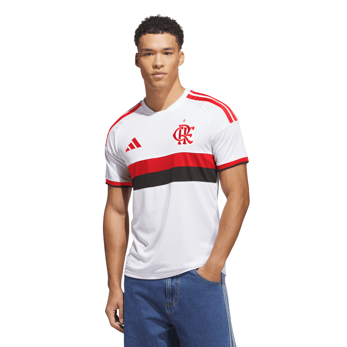 ADIDAS - Cr Flamengo 26 Away Jersey - Uomo - White - image 3