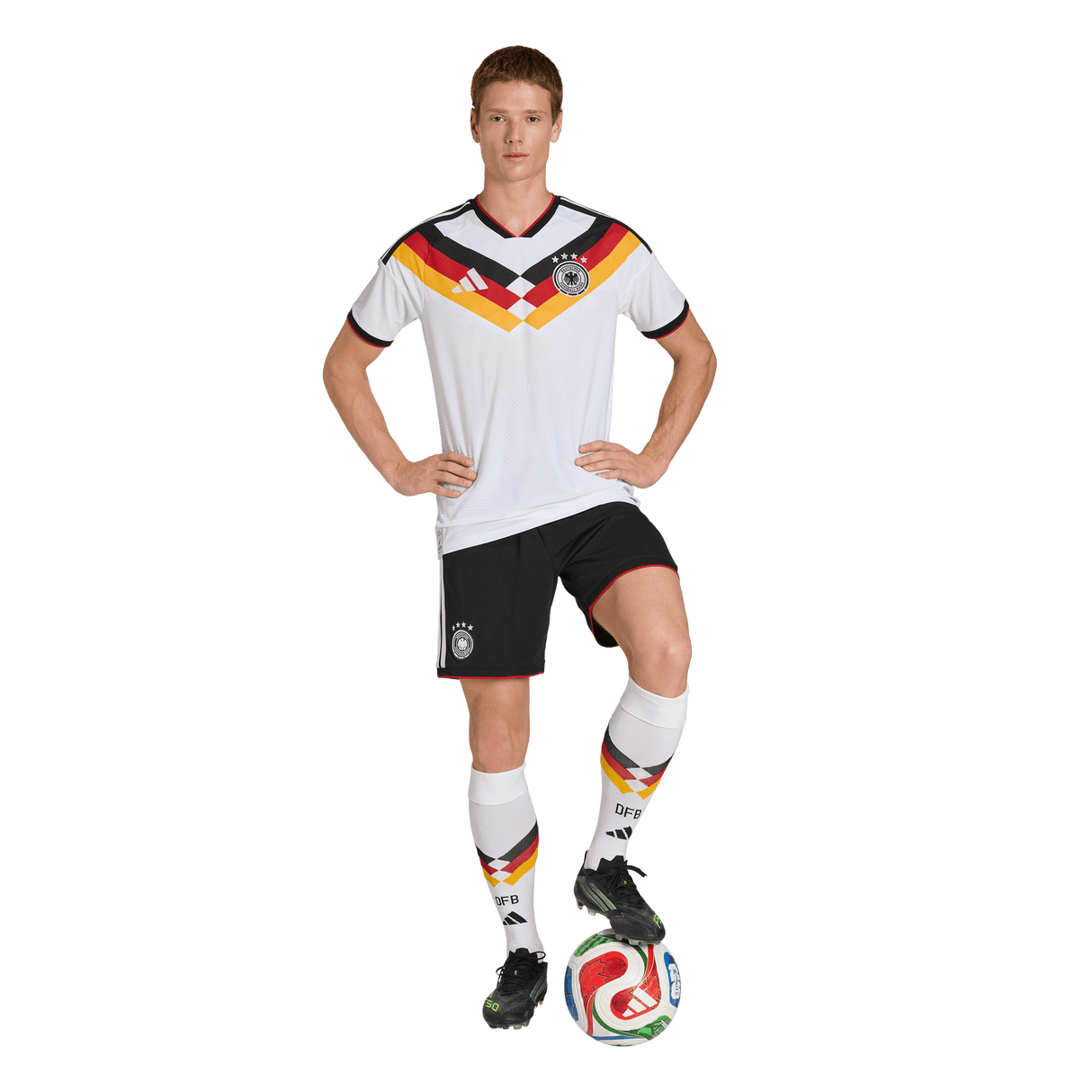 ADIDAS - Maglia Home Authentic Germany 26 - Uomo - White - image 6