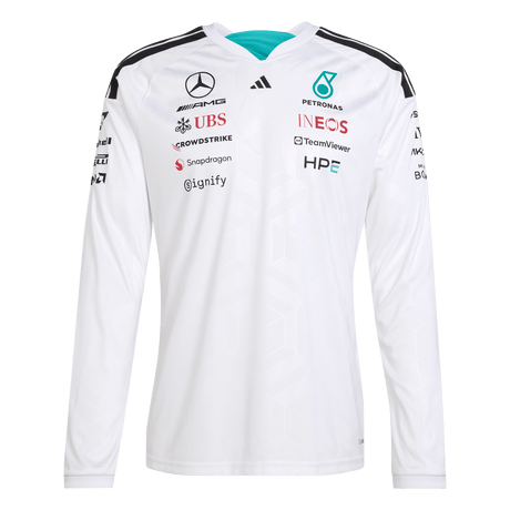 ADIDAS - Mercedes - Amg Petronas Formula 1 Team Driver Jersey Longsleeve - Uomo - image 1
