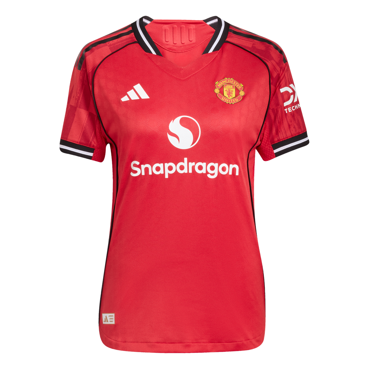 ADIDAS - Manchester United 25/26 Home Authentic Jersey - Donna - Red - image 1