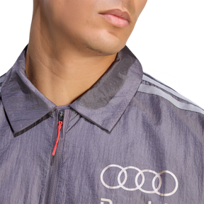 ADIDAS - Audi Revolut Formula One Team 2026 Driver Paddock Jacket - Uomo - Black - image 6