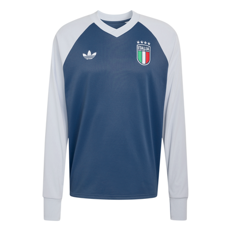 ADIDAS - Italy 26 Away Pre-Match Warm Top - Uomo - Blue - image 1
