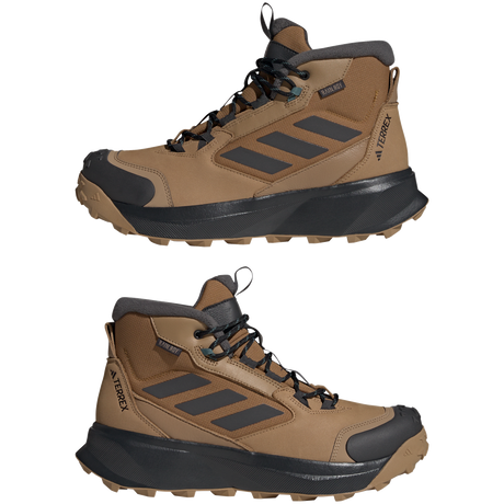 ADIDAS - Scarponi TERREX Winter Leather Mid Cut RAIN.RDY COLD.RDY - Beige - image 10