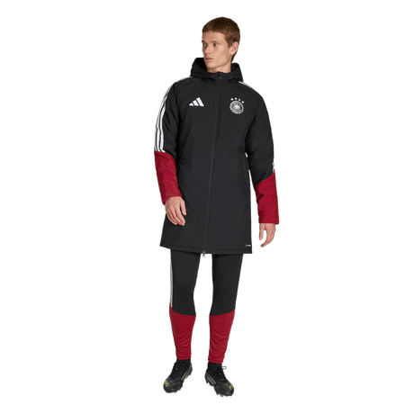ADIDAS - Germany 26 Tiro Stadium Parka - Uomo - Black - image 5
