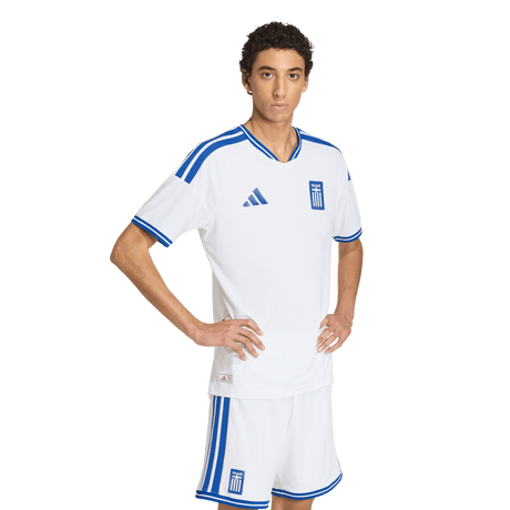 ADIDAS - Greece 26 Home Authentic Jersey - Uomo - White - image 3