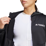 ADIDAS - Giacca Con Cappuccio In Fleece Leggero CLIMAWARM TERREX Xperior - Donna - image 5