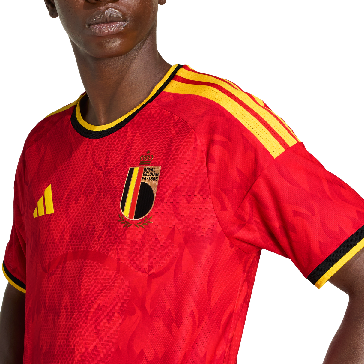 ADIDAS - Maglia Home Authentic Belgium 26 - Uomo - Red - image 6