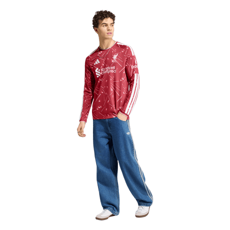 ADIDAS - Liverpool Fc 26/27 Home Jersey Long Sleeve - Uomo - Red - image 5