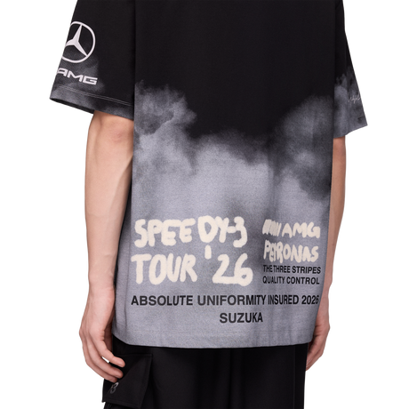 ADIDAS - Y-3 Mercedes - Amg Petronas Formula 1 Team Tour Short Sleeve Tee - Black - image 7