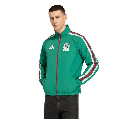 ADIDAS - Mexico Home Anthem Jacket - Uomo - Green - image 2