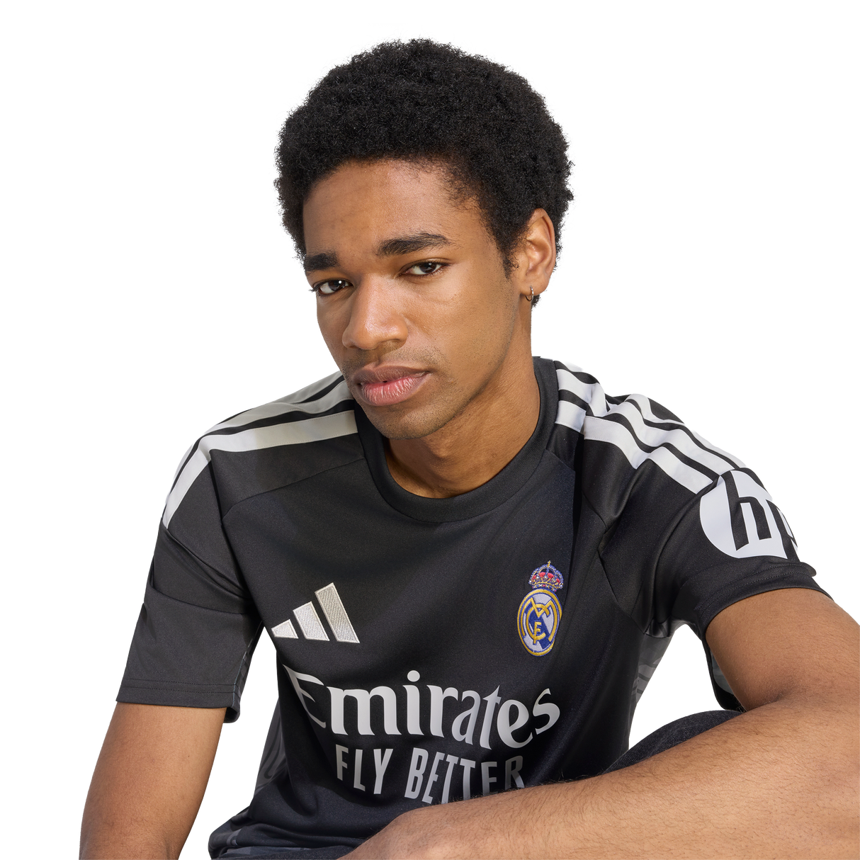 ADIDAS - Real Madrid 26/27 Home Goalkeeper Jersey - Uomo - Black - image 6