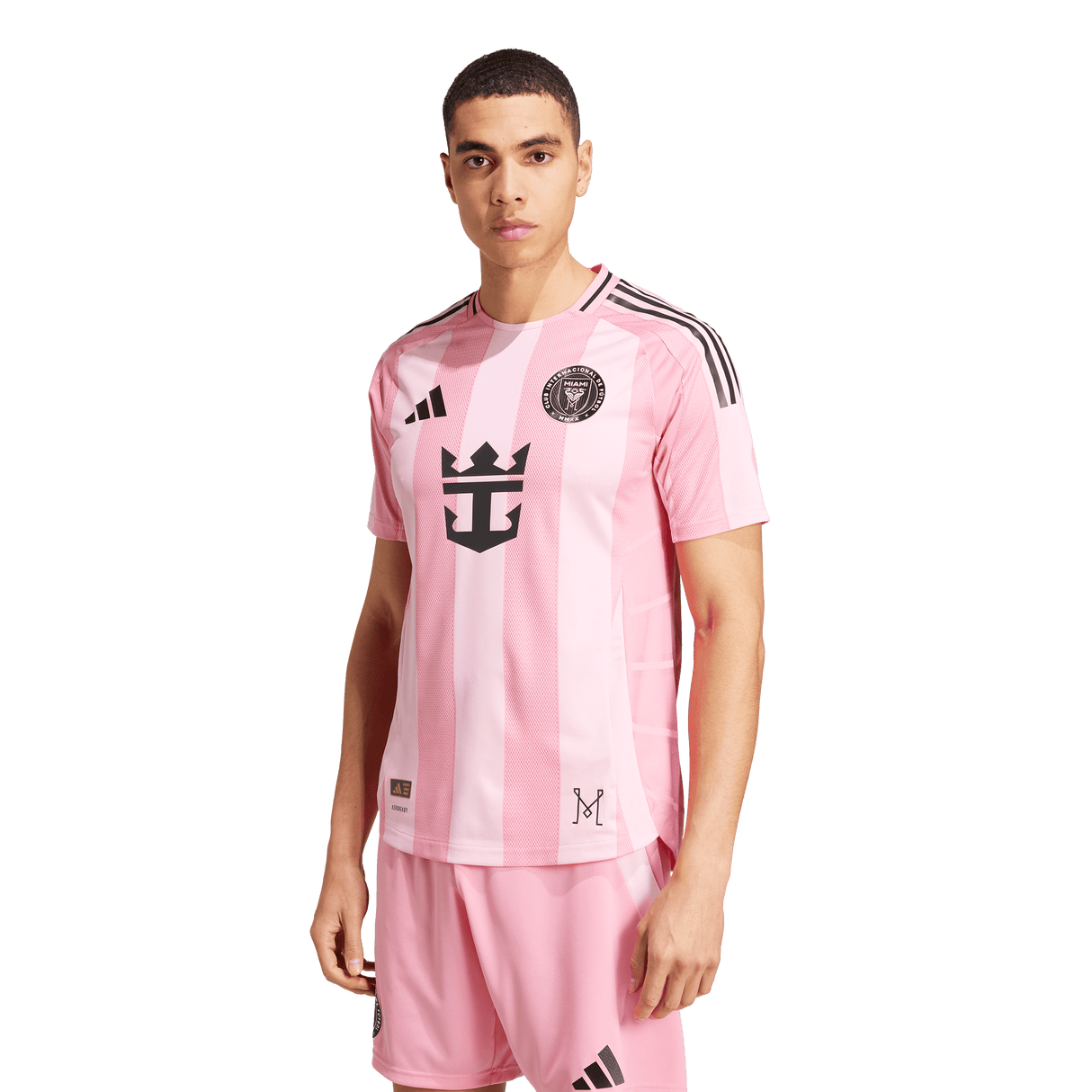 ADIDAS - Maglia Home Authentic 25/26 Inter Miami Cf - Uomo - Pink - image 3