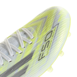 ADIDAS - Scarpe Da Calcio Per Terreni Naturali Compatti/Superfici In Erba Artificiale F50 Sparkfusion Pro Mid Cut - Donna - White - image 8