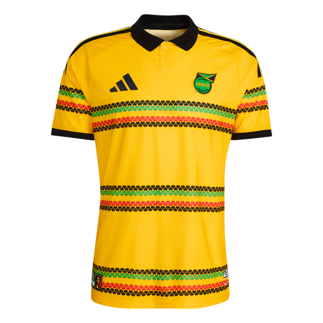 ADIDAS - Maglia Home Giamaica 26 Authentic X Bob Marley - Uomo - Yellow - image 1