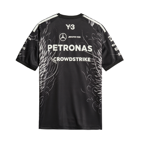 ADIDAS - Y-3 Mercedes - Amg Petronas Formula 1 Team Driver Short Sleeve Jersey - Black - image 10