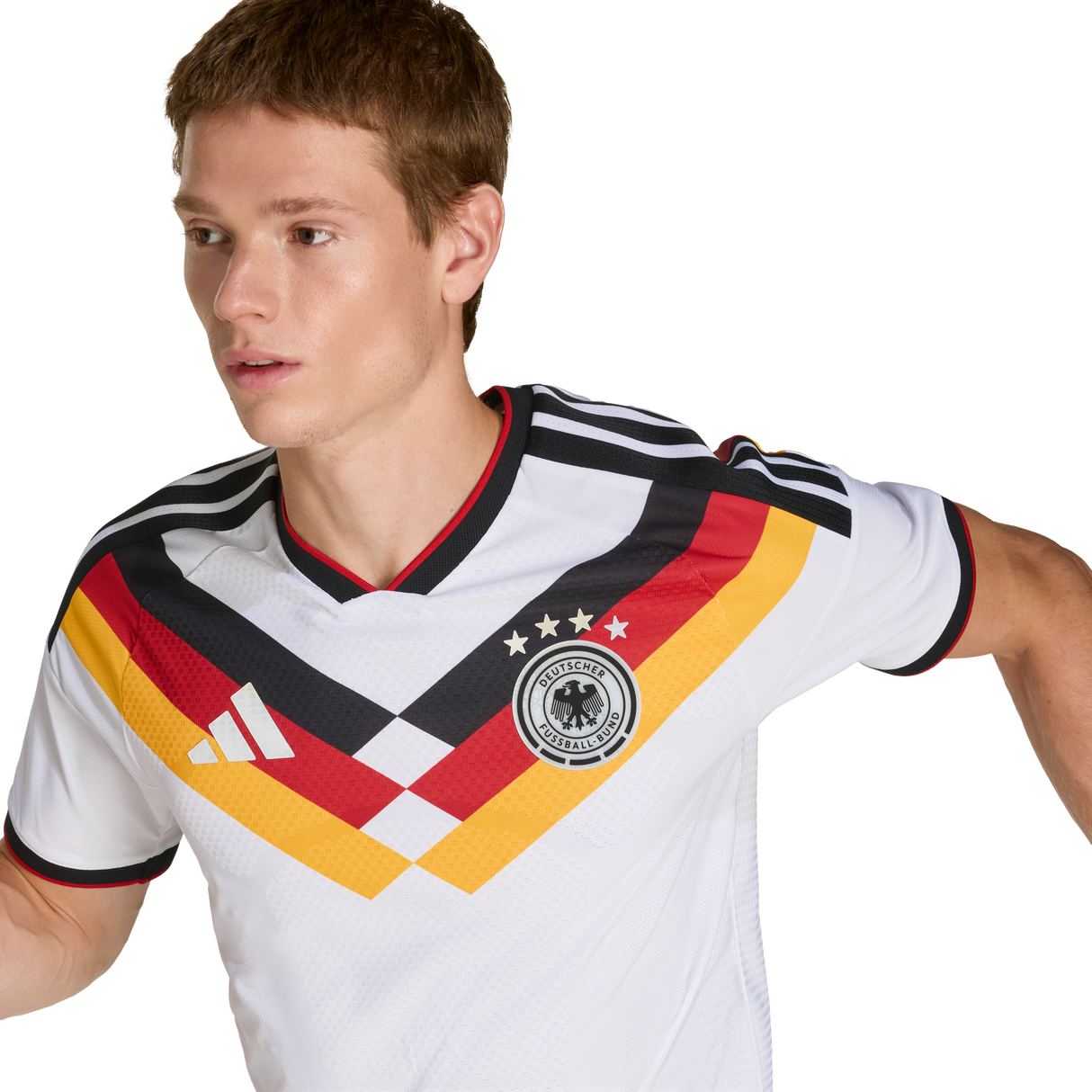 ADIDAS - Maglia Home Authentic Germany 26 - Uomo - White - image 8