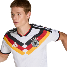ADIDAS - Maglia Home Authentic Germany 26 - Uomo - White - image 8